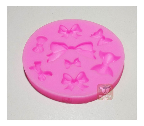 Imagen 6 de 8 de Molde Silicona Moños Varios Repsoteria Porcelana Belgrano
