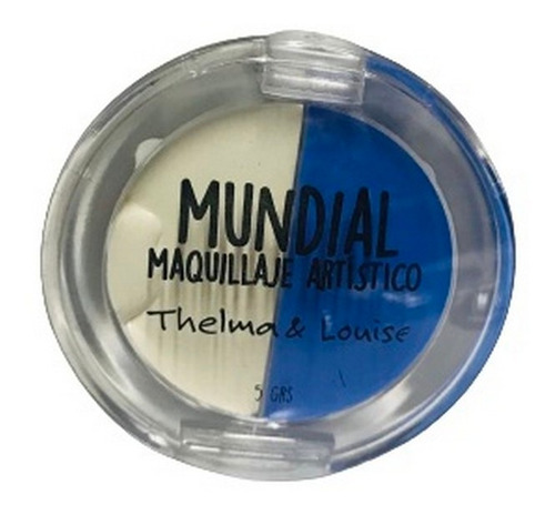 Imagen 2 de 4 de Maquillaje Artistico Petaca Duo Argentina X6 Ar1 Sdar Ellobo