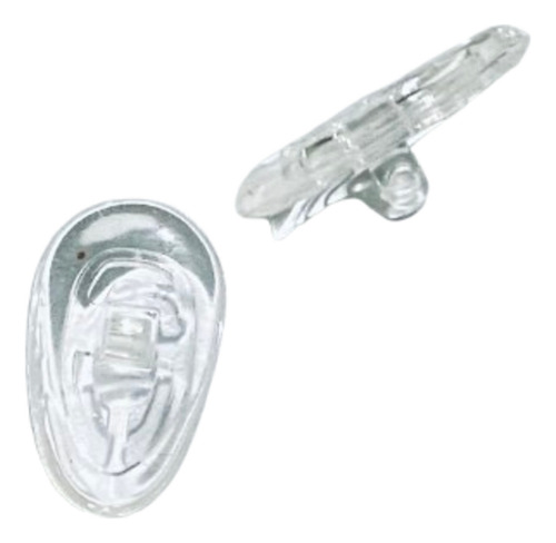 Almohadilla Silicona Anteojos Plaquetas X 100 Optica Armazon Transparente