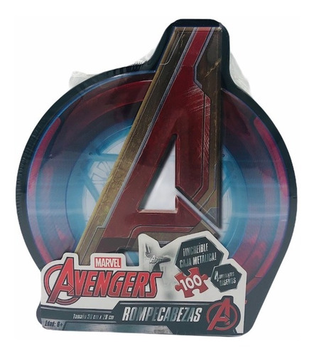 Rompecabezas Novelty Avengers Iron Man Lata 100 Piezas - 101