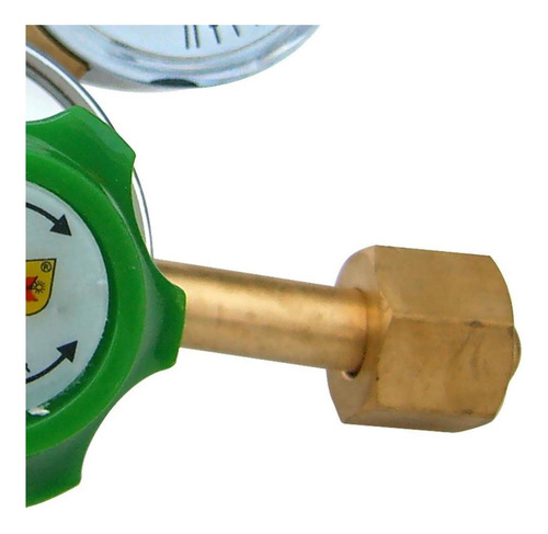 Regulador De Pressão Para Cilindro De Oxigênio S-102 Soldex