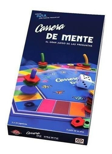 Imagen 4 de 9 de Juego De Mesa Carrera De Mente Azul Ruibal