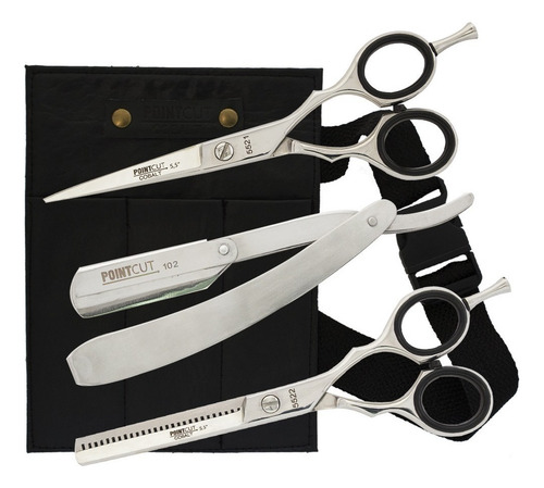 Pointcut Combo Tijeras+ Navaja + Sacapelo +rociador +capa Cs