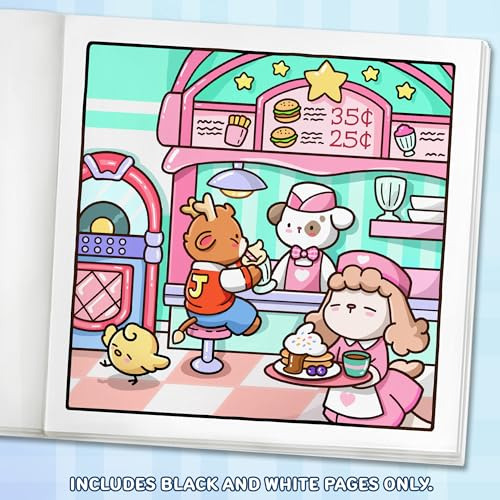Cozy Eras: Lindo Libro Para Colorear Para Adultos Y Adolesce