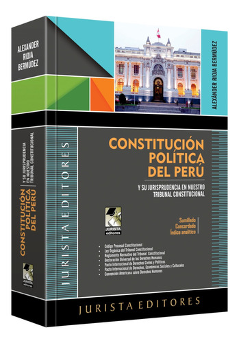 Constitución Política Del Perú Actualizada, Original, Nueva