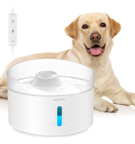 Bfairy Df20 - Fuente De Agua Para Perros De 1.3 Gales/5 Litr