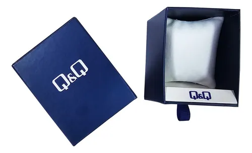 Reloj Q&q Qyq Vs13j00 Deportivo Dama Impermeable + Estuche