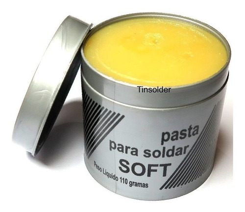 Pasta Fluxo Para Soldar Cano Cobre Latão Hidráulica Gás 