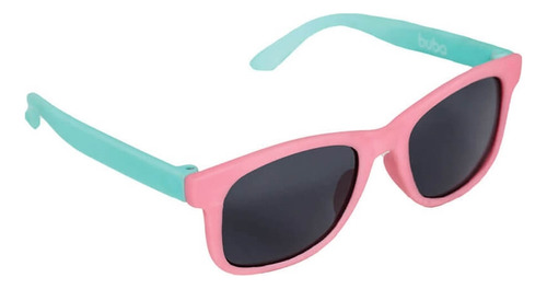 Oculos De Sol Baby Color Rosa E Verde Buba