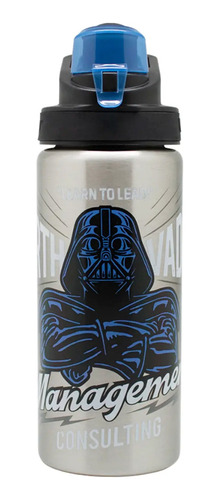 Botella Metalica Mango Star Wars Darth Vader 600ml