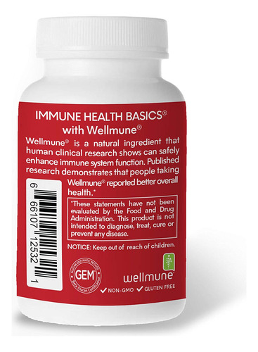 Immune Health Basics Beta Glucano Ultra Fuerte 30 Cápsulas