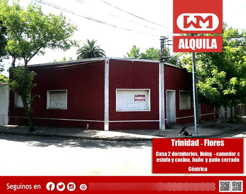 Alquiler Casa En Trinidad Flores 2 Dormitorio Patio Cerrado Zona La Terminal Céntrica