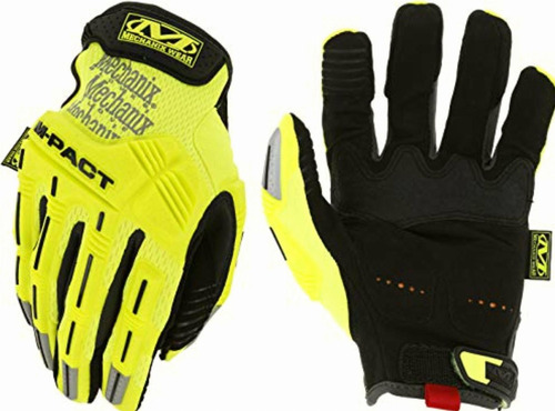 Mechanix Wear: Hi-viz M-pact® Guantes De Trabajo (talla