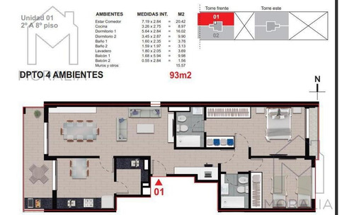 Imagen 3 de 9 de Departamento - Centro