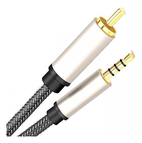 2 Y Video Rca A Adaptador De Entrada De 3,5 Coaxial