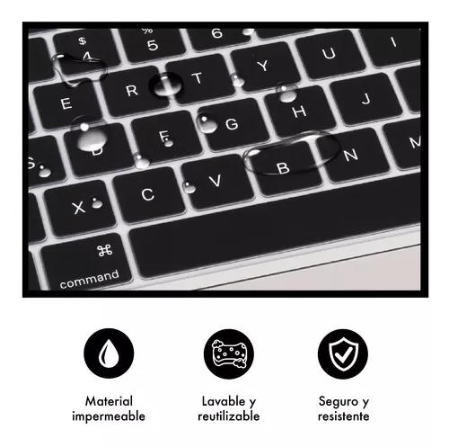Protector Teclado Para Macbook Pro Touchbar 13 15 16 Pulgada