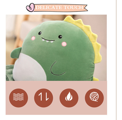 G Lindo Juguete De Peluche De Anime Con Dinosaurio Blando