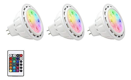 Bombilla Led Rgb Mr16 Mejorada De Makergroup, Que Cambia De