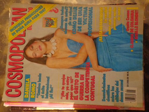 Revista Cosmopolitan Portada Daniela Romo De Coleccion