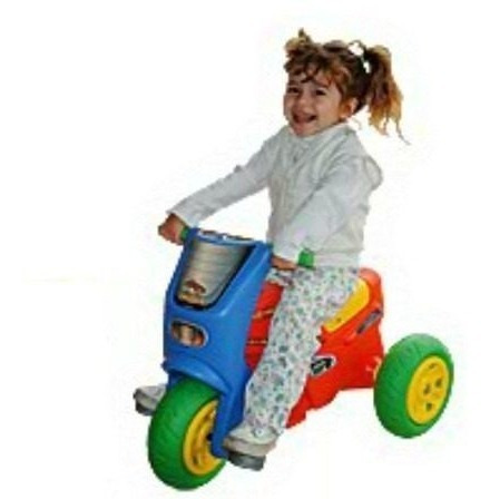 Imagen 10 de 10 de Triciclo Moto Pedal Twister Vegui Plastico +3 Años