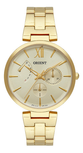 Relógio Orient Feminino Eternal Dourado Fgssm076-c3kx