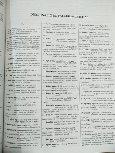 Imagen 10 de 10 de Concordancia Strong Exhaustiva De Biblia Dicc. Hebreo/griego