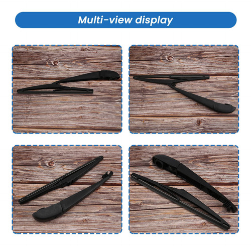 Kit De Limpiaparabrisas Trasero Y Brazo Wiper De 12 Pulgadas