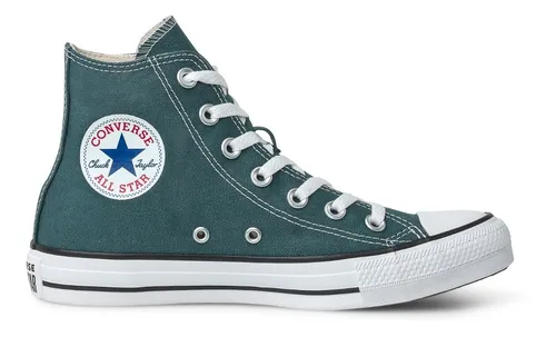 Tênis Converse All Star Verde Cano Alto Ct04190040 Menor preço em Tênis Converse All Star Verde Cano Alto Ct04190040