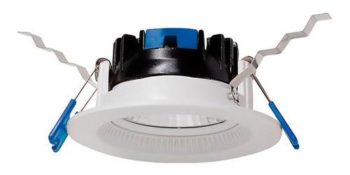 Luminario Tipo Downlight Para Empotrar En Techo Estevez Color Blanco