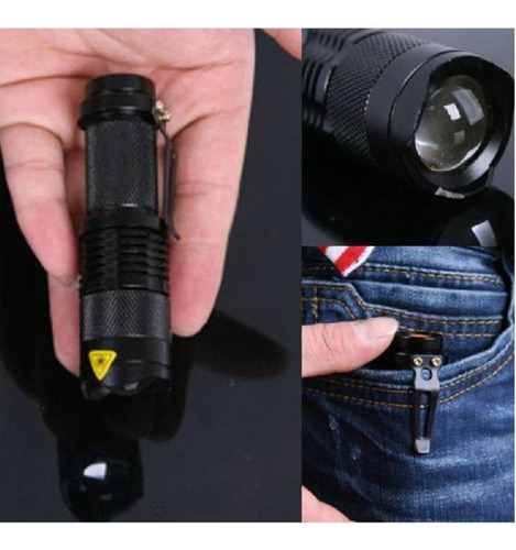 Linternas Led Para Acampar, Mxtct-002, 2 Pzs, Negro, 2000 Lm