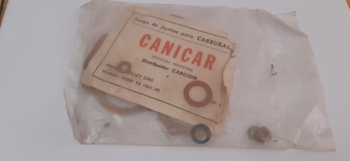 Juntas De Carburador Holley Chg Ford V8 1941/49