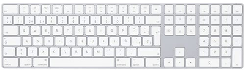 Teclado Mágico De Apple Con Teclado Numérico: Inalámbrico, B