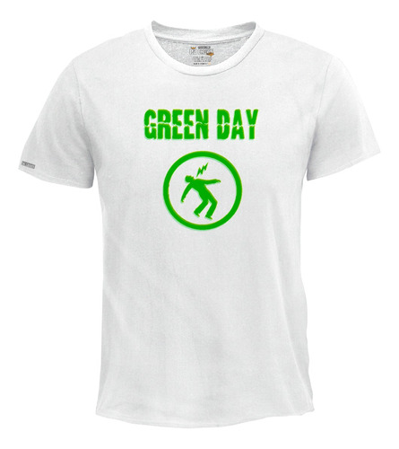 Camiseta Hombre Estampada Green Day Banda Rock Punk Ink2