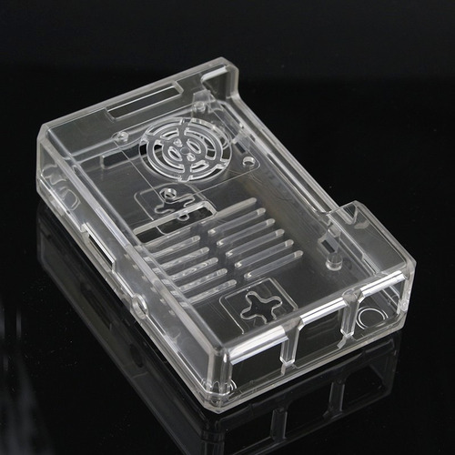 Kit Case Raspberry Model Pi 3 B Ou B+ + Cooler + Dissipadore