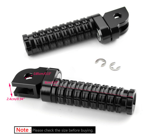 S Estriberas Delanteras Para Yamaha Mt-03 Fz07 Fz09 Fz10
