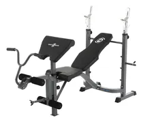 Comprar Banco Pesas Abdominales Sportfitness Multifuerza Gimnasio Color Negro