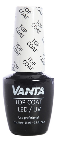 Vanta Top Coat Esmalte Semipermanente Gel On-off X 15 Ml