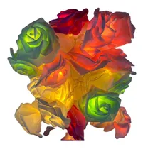 Comprar Guía De 20 Luces Led Con Forma De Flores Rosas A Pila Y Usb