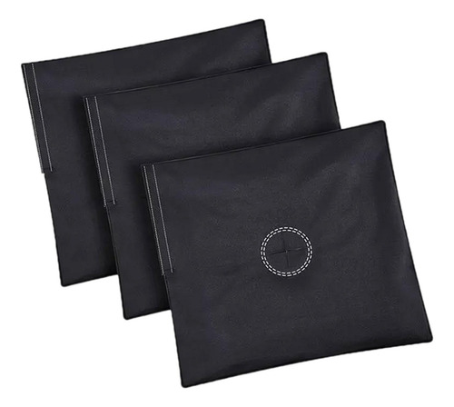 3x Bolsa De Pesas Bolsa De Pesas Base De Negro De 18 \ X19\