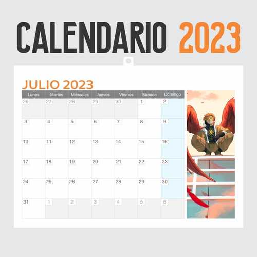 Imagen 2 de 6 de Calendario 2023 Anime Boku No Hero Academia - Animeras