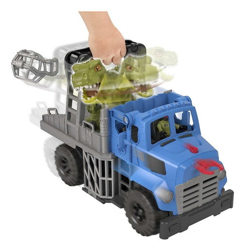 Fisher-price Dino Hauler Vehículo Con Dinosaurio T. Rex 5 Pz