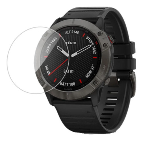 Vidrio Templado Para Pantalla Reloj Garmin Fenix 6 