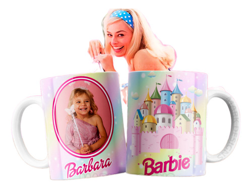 Taza Sublimada Barbie Personalizada  Nro104