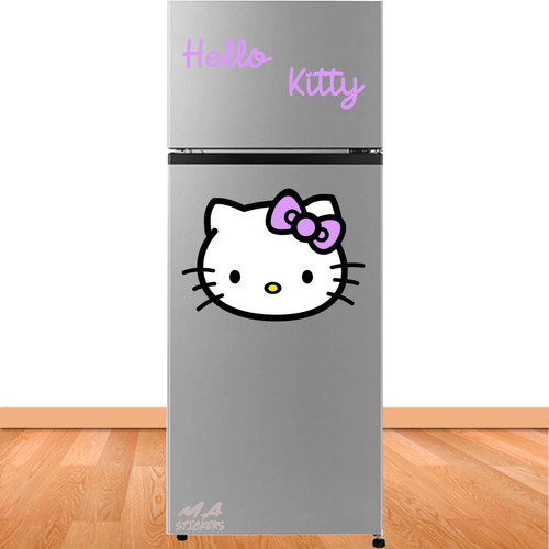 Vinil Decorativo Refrigerador Parra H Kitty Mod 08-c