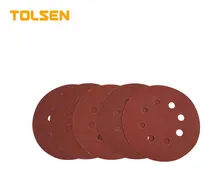 Comprar Discos De Lija Lijadora Orbital - Pack 5 Discos P40 Tolsen