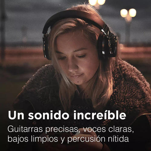 Audífonos Inalámbricos Bluetooth E7 Anc Con Micrófono Negro