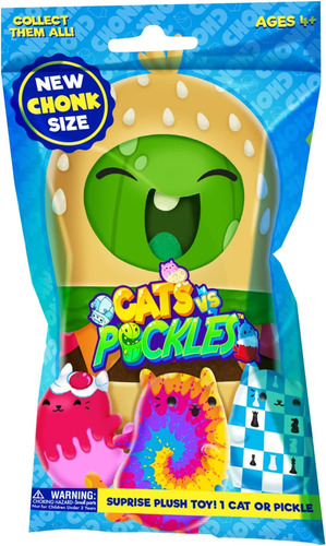 Cats Vs Pickles - Chonks - 12pk Bolsas Misteriosas - ¡6 Plus