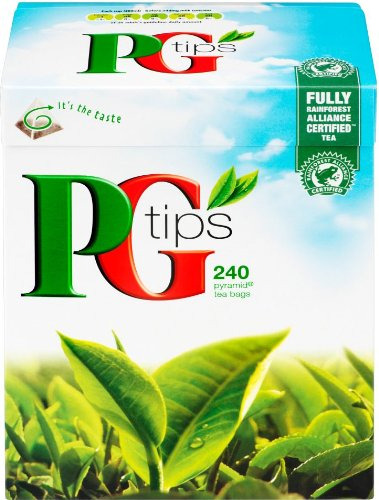 Té Pg Tips negro en saquitos Te ingles 240 u