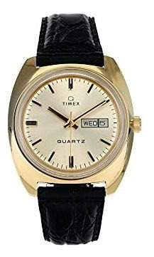 Timex Hombres Q 1975 Reissue Day-date 38mm Automatic 77g1o