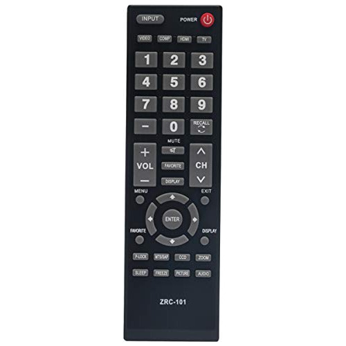 Control Remoto De Repuesto Zrc101 Aplicable Televisores...